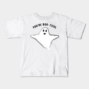 Funny Ghost Pun - You're Boo-tiful Kids T-Shirt